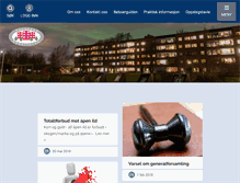 Tablet Screenshot of haugerudborettslag.no